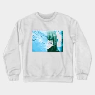 A Certain Scientific Railgun T ''HEAD IN THE CLOUDS'' V3 Crewneck Sweatshirt